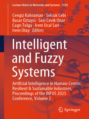 cover image of Intelligent and Fuzzy Systems